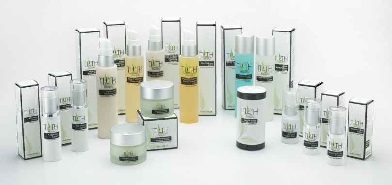 TILTH Beauty skin care collection
