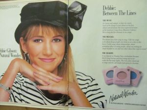 Debbie Gibson for Natural Wonder