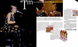 Aretha Franklin for Fashion Fair