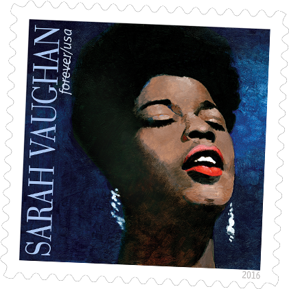 Sarah Vaughan commemorative stamp