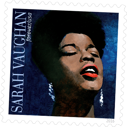 Sarah Vaughan commemorative stamp